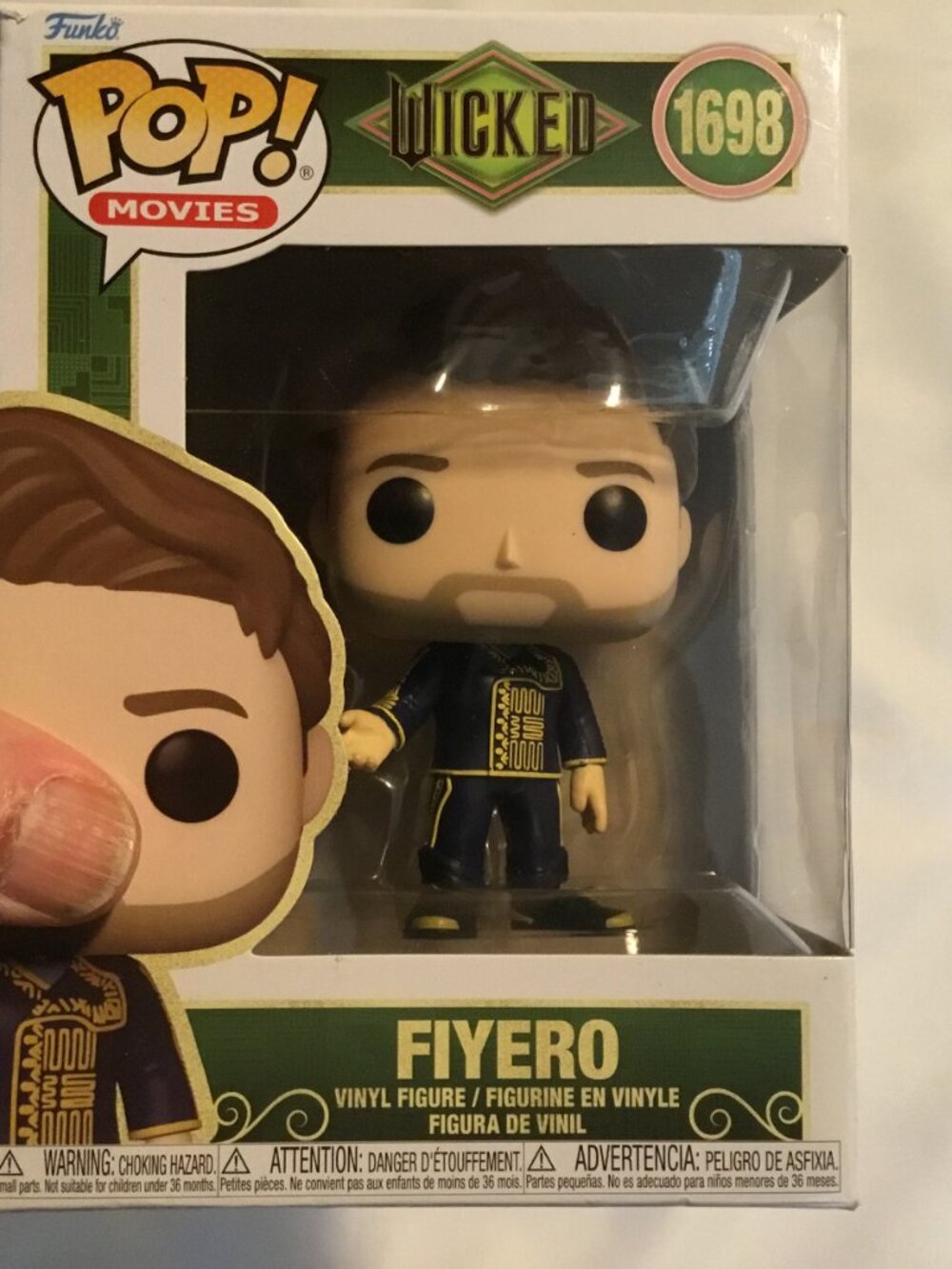 Funko Pop! Movies Wicked Fiyero #1698 Pop! Vinyl Figure, Boxed - Picture 2 of 6